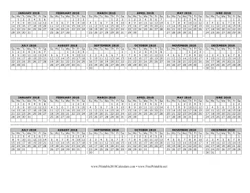 2018 Computer Monitor Calendar Calendar